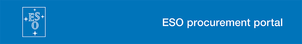  ESO e-Tendering System