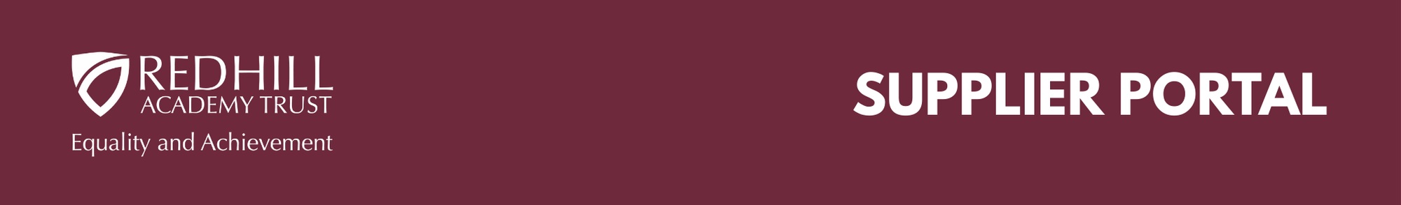 Redhill Academy Trust e-Tendering System